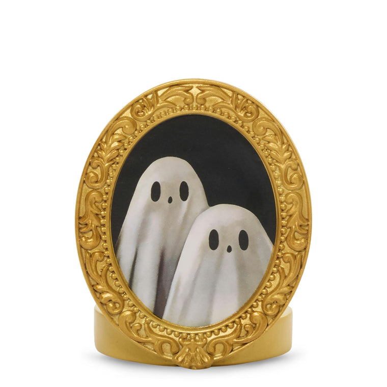Ghost Portrait Tea Light Candle Holder L4