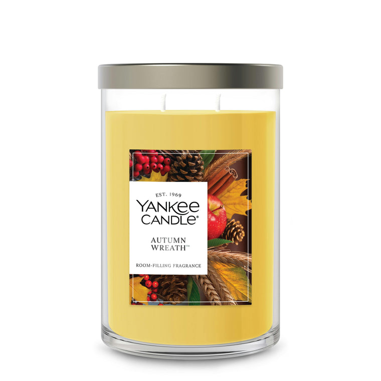 Autumn Wreath™ Large Tumbler Candle E8