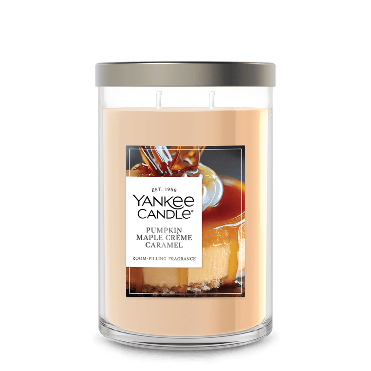 Pumpkin Maple Crème Caramel Large Tumbler Candle T6