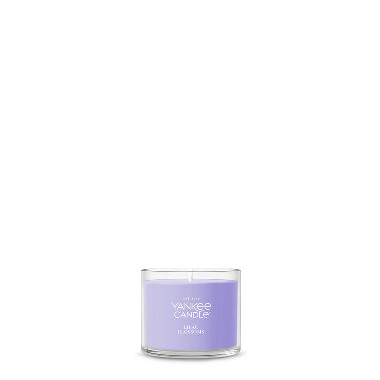 Lilac Blossoms Mini Candle U1