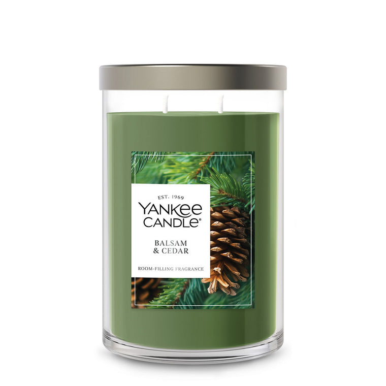 Balsam & Cedar Large Tumbler Candle X9
