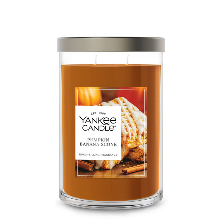 Pumpkin Banana Scone Large Tumbler Candle V3