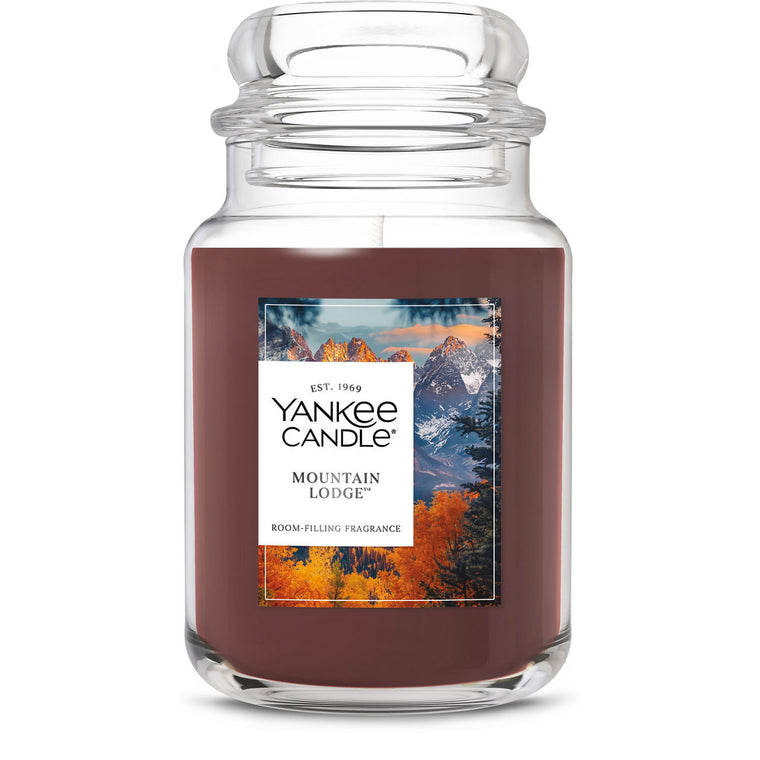 Mountain Lodge™ Original Large Jar Candle W8