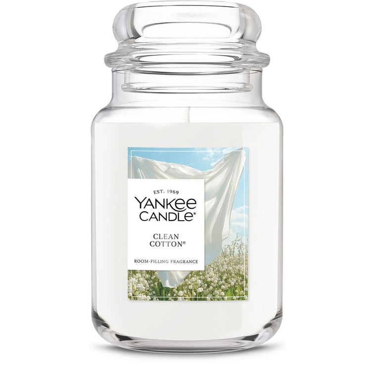 Clean Cotton® Original Large Jar Candle G4