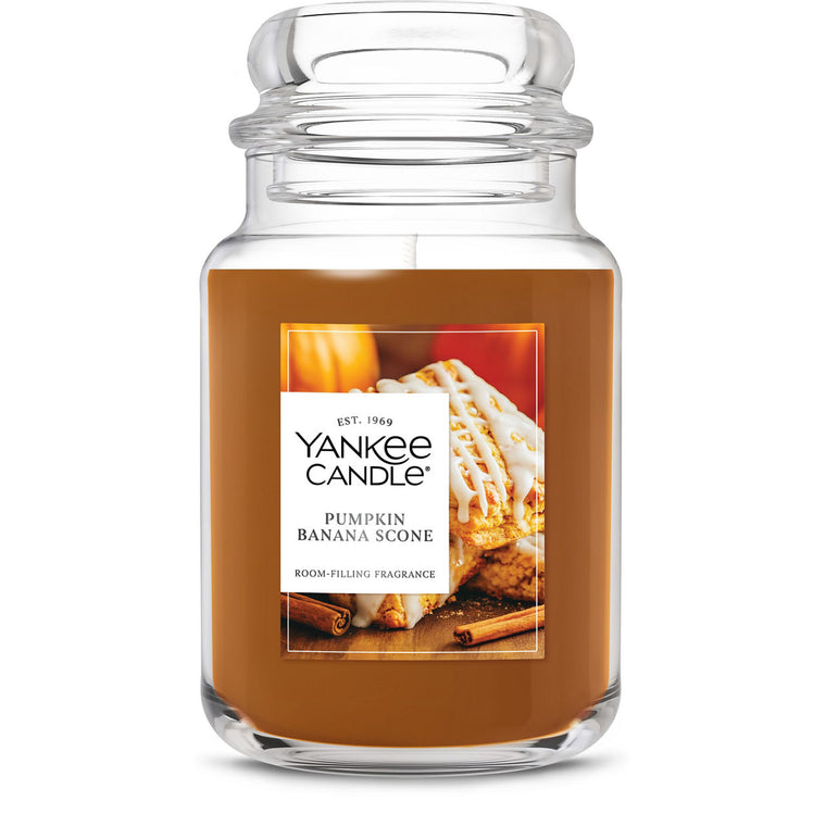 Pumpkin Banana Scone Original Large Jar Candle C6