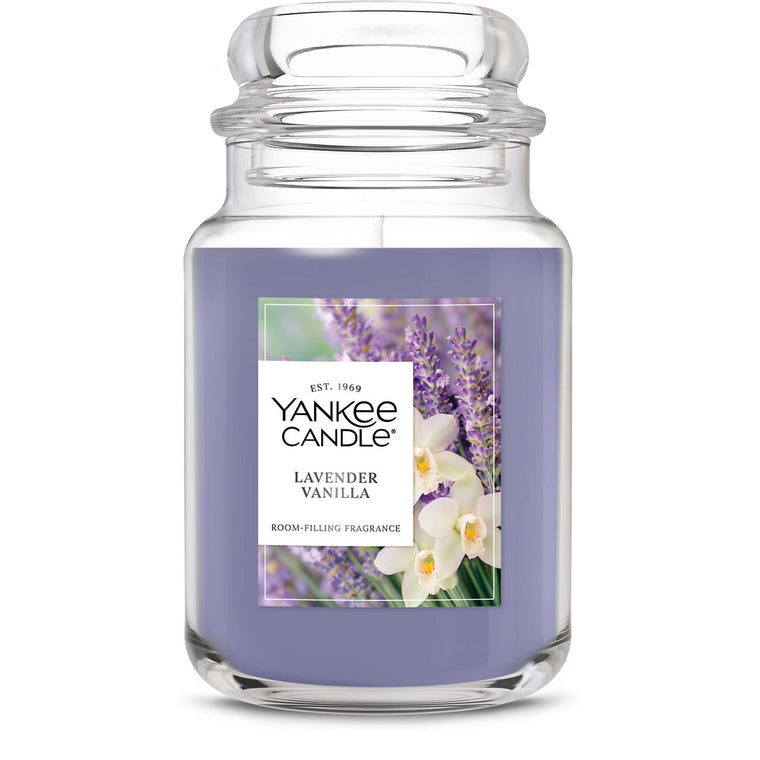 Lavender Vanilla Original Large Jar Candle P4
