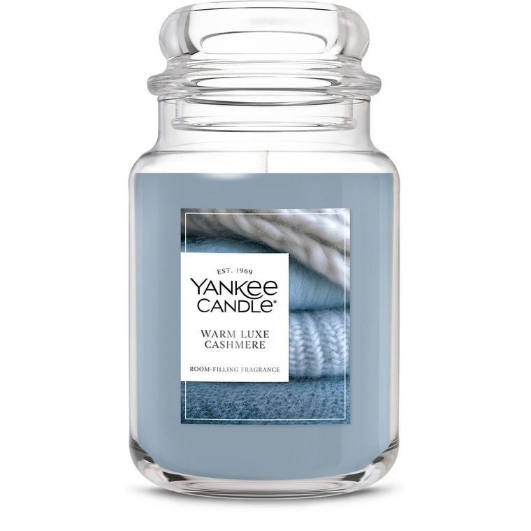 Warm Luxe Cashmere Original Large Jar Candle X4
