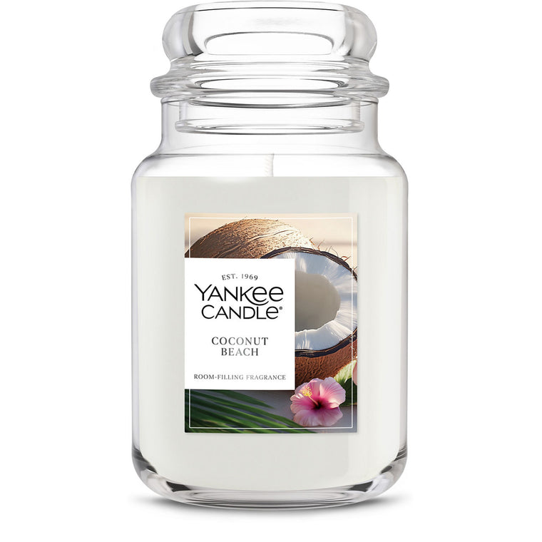 Coconut Beach Original Large Jar Candle O1