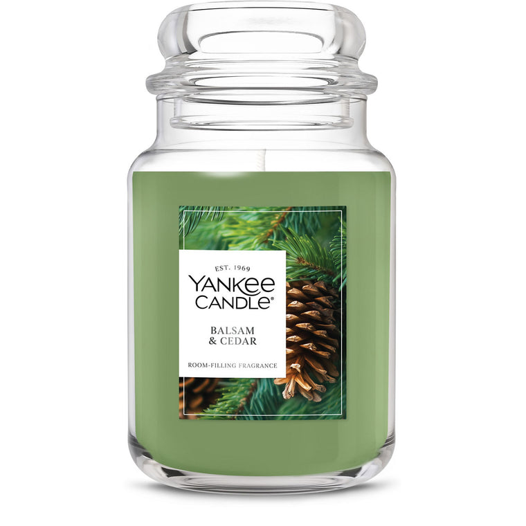 Balsam & Cedar Original Large Jar Candle J2