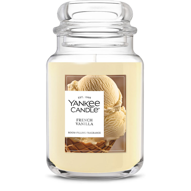 French Vanilla Original Large Jar Candle U8