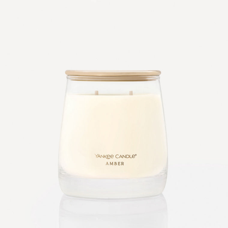 Amber Premium Two-Wick 12oz Candle B8