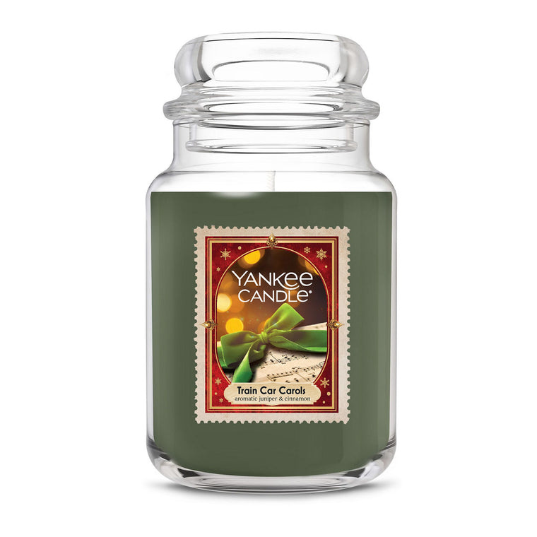 Train Car Carols Original Large Jar Candle S0