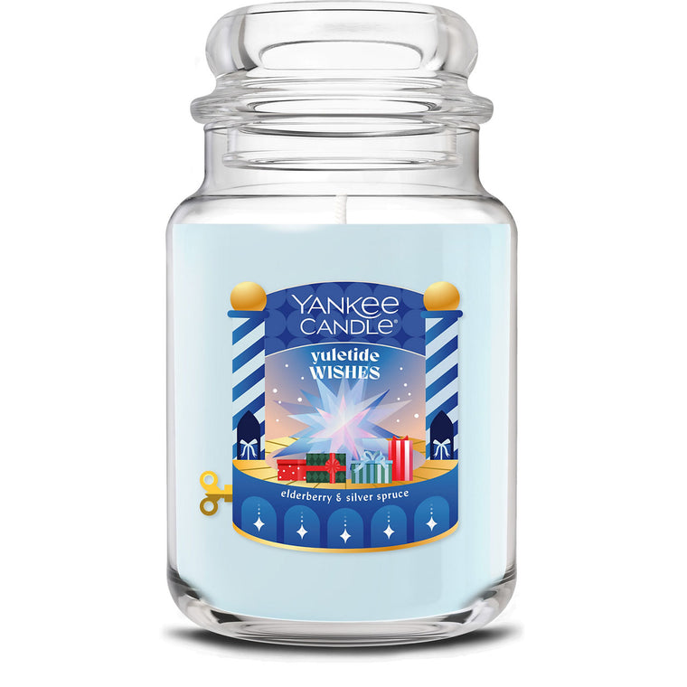Yuletide Wishes Original Large Jar Candle V1