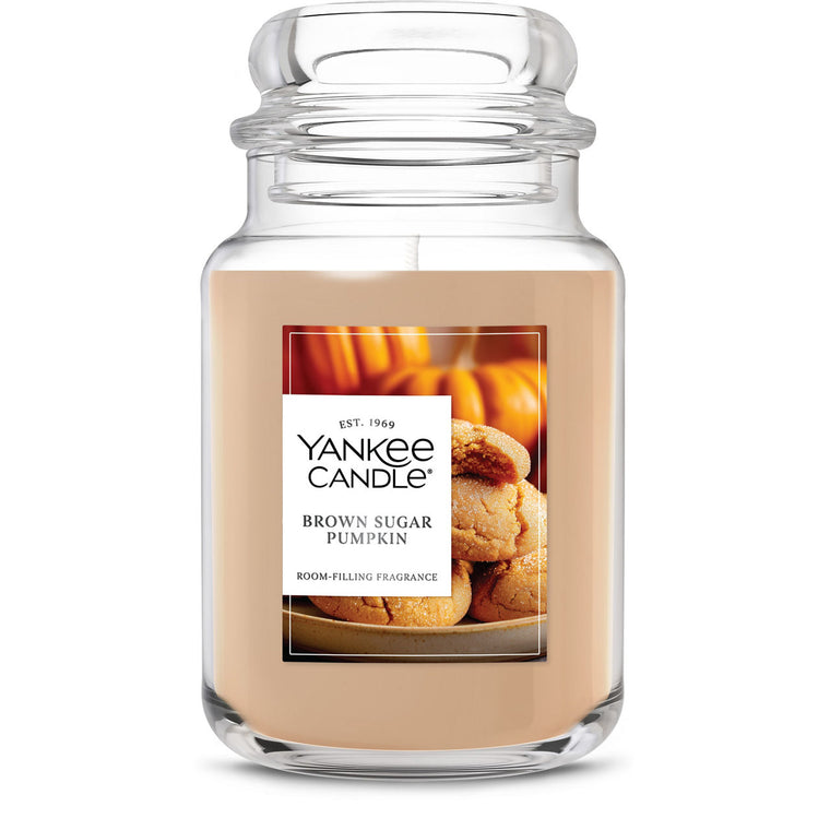Brown Sugar Pumpkin Original Large Jar Candle O2