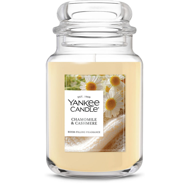 Chamomile & Cashmere Original Large Jar Candle Y4