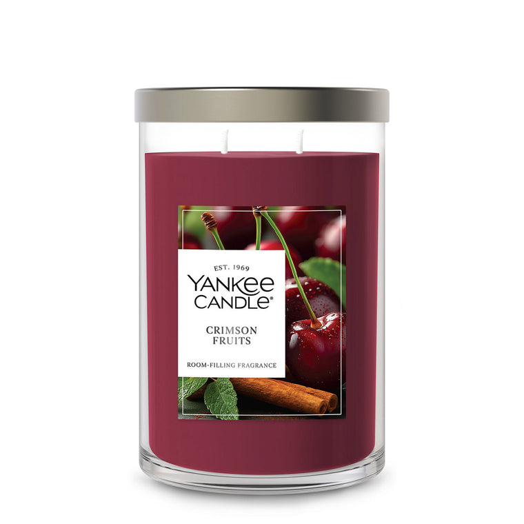 Crimson Fruits Large Tumbler Candle P1