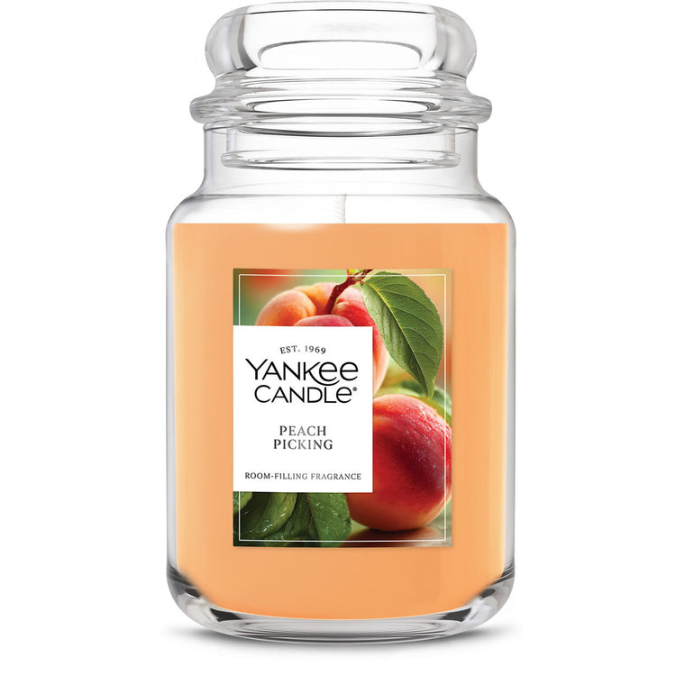 Peach Picking Original Large Jar Candle F1