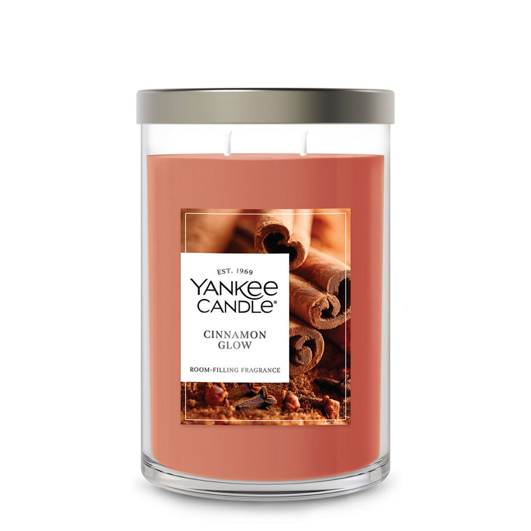 Cinnamon Glow Large Tumbler Candle B6