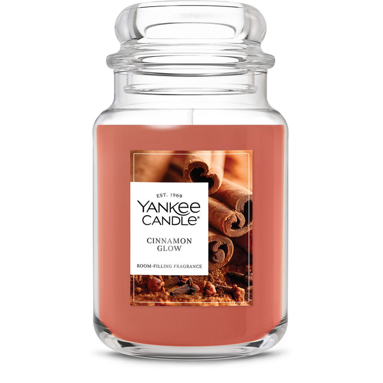 Cinnamon Glow Original Large Jar Candle T0