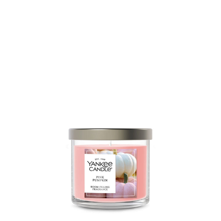 Pink Pumpkin Small Tumbler Candle U5