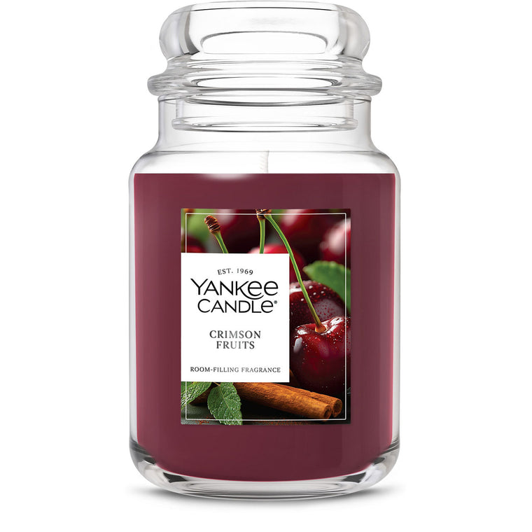 Crimson Fruits Original Large Jar Candle A1