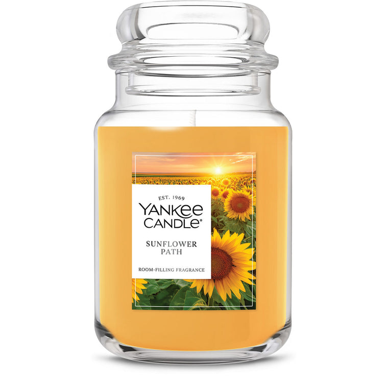 Sunflower Path Original Large Jar Candle Y9
