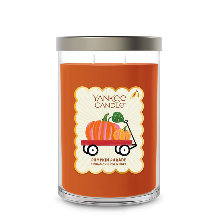 Pumpkin Parade Large Tumbler Candle S0