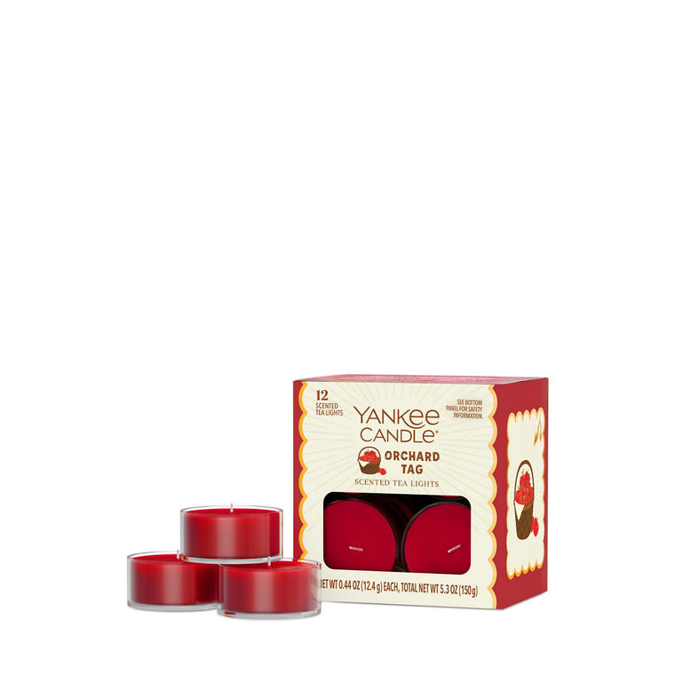 Orchard Tag Scented Tea Light Candles D2