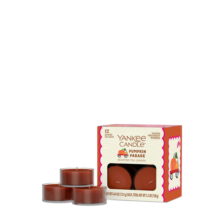 Pumpkin Parade Scented Tea Light Candles Z8