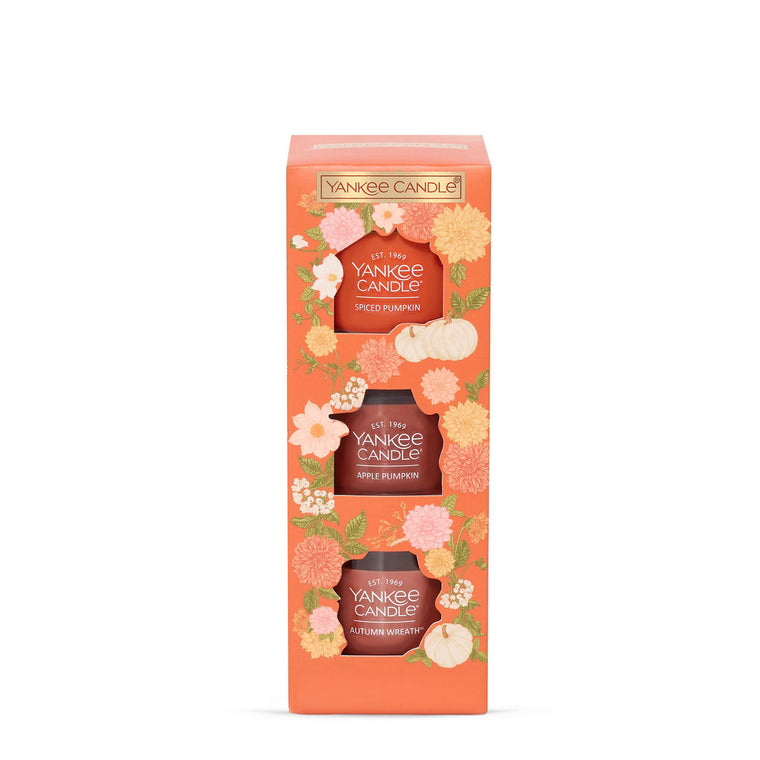 Pumpkin Season Minis Candle Gift Set Trio B0