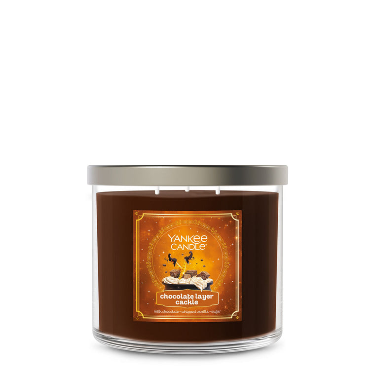 Chocolate Layer “Cackle” 3-Wick Candle W6