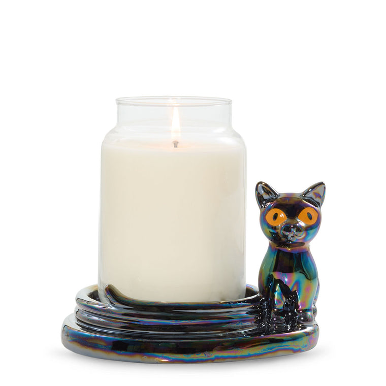 Twilight Whiskers Jar Candle Holder I0