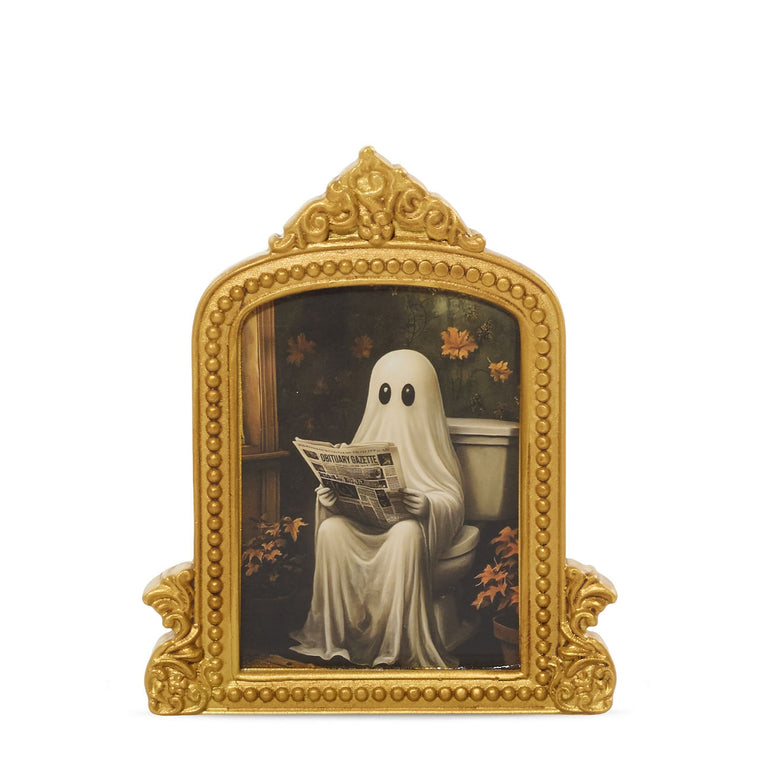 Reading Ghost Portrait Tea Light Candle Holder P5