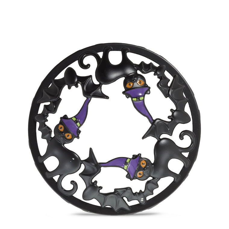 Cats & Bats Illuma-Lid® Jar Candle Topper N6