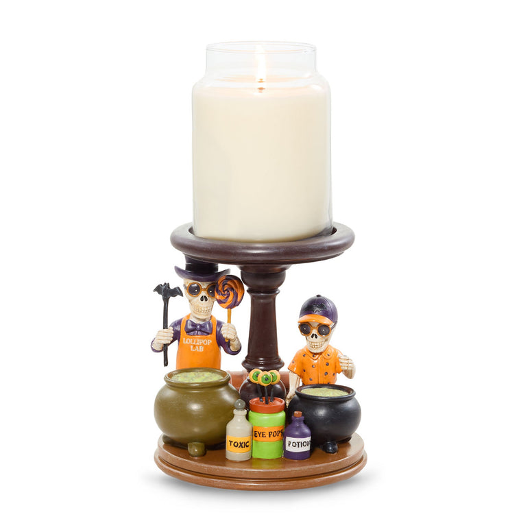 Bonebury Lane Lollipop Lab Candle Pedestal V6