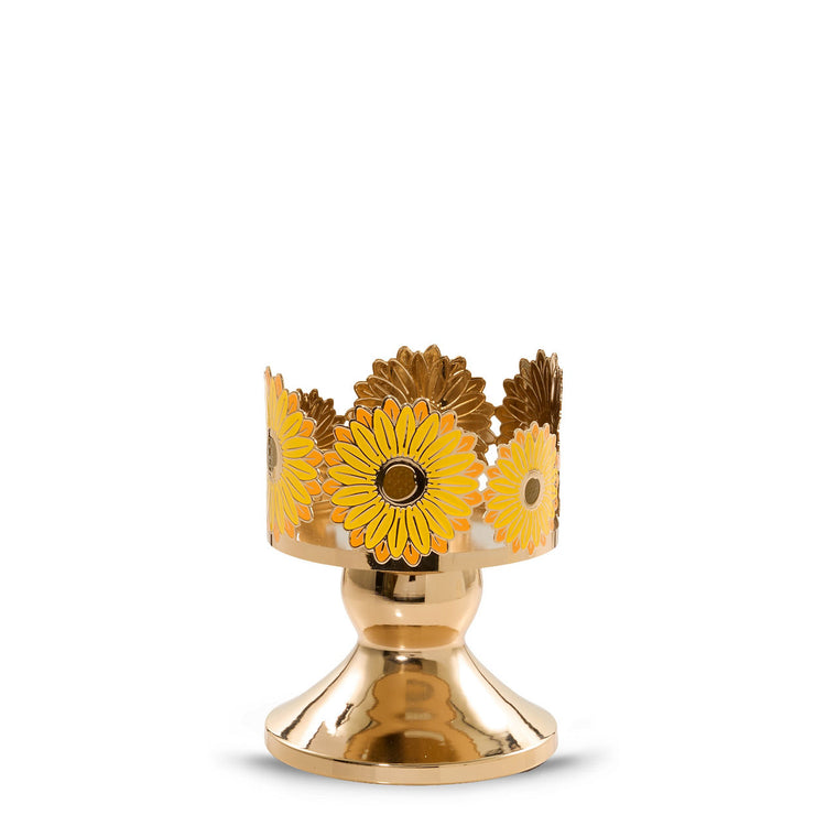 Sunflower Daze Candle Pedestal F2