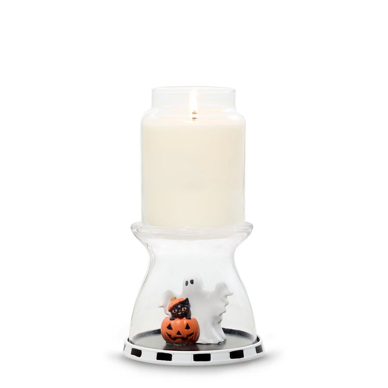 Ghost Cloche Candle Pedestal C6